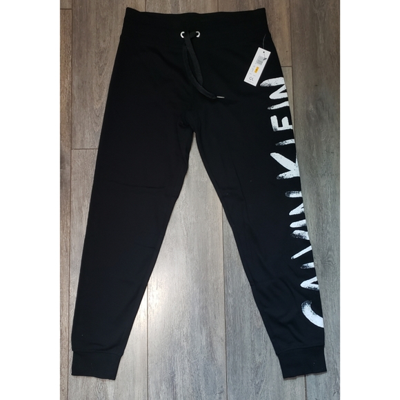 Calvin Klein Brush Logo Performance Joggers - Picture 1 of 6